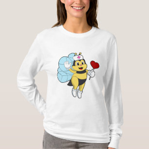 Bier als Krankenschwester mit Herz.PNG T-Shirt