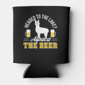 Bier am Alpacasee Bier Dosenkühler (Vorderseite)