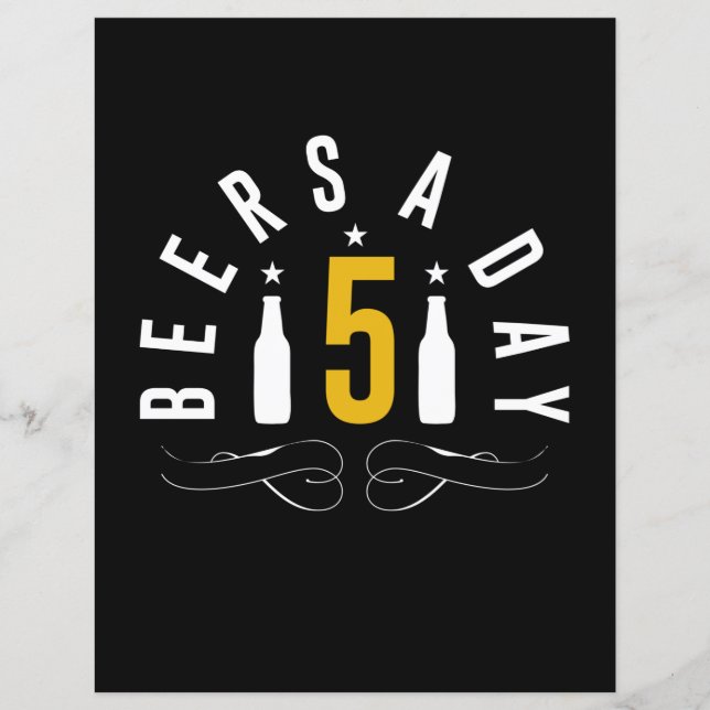 Bier am Tag (Vorderseite)