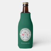 BIER AND GOLF Golf Player Green Flaschenkühler (Flaschenvorderseite)