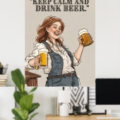 Bier-Angebot Poster (Heimbüro)