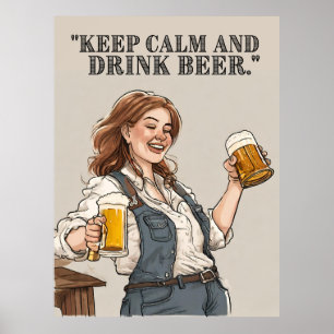 Bier-Angebot Poster