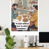 Bier-Angebot Poster (Heimbüro)