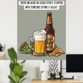 Bier-Angebot Poster (Heimbüro)