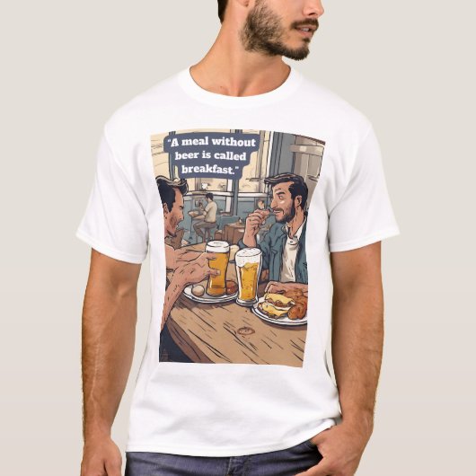 Bier-Angebot T-Shirt (Vorderseite)