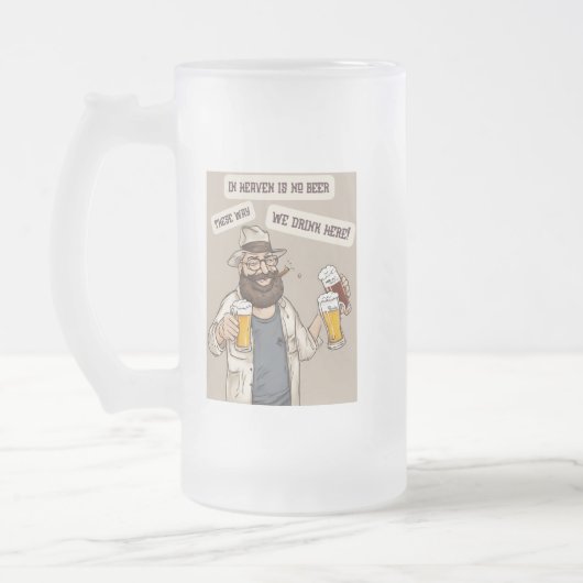 Bier-Angebote Mattglas Bierglas (Links)