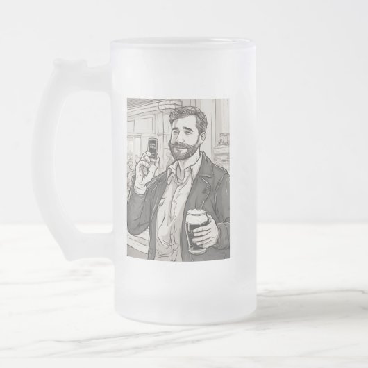 Bier-Angebote Mattglas Bierglas (Links)