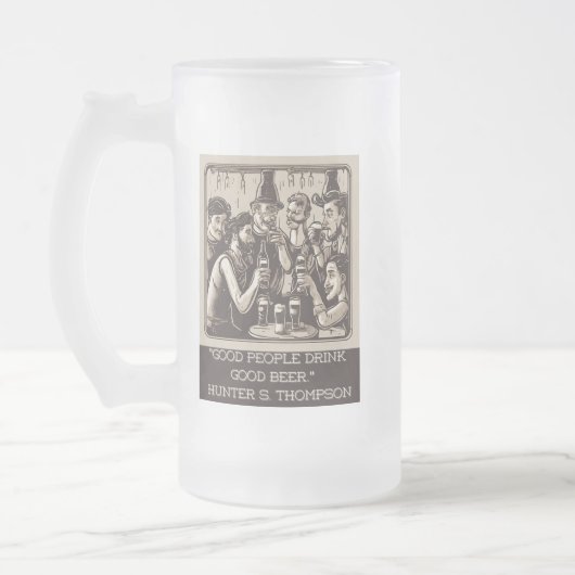 Bier-Angebote Mattglas Bierglas (Links)