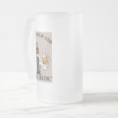 Bier-Angebote Mattglas Bierglas (Vorderseite Links)
