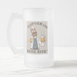 Bier-Angebote Mattglas Bierglas