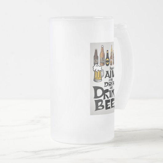 Bier-Angebote Mattglas Bierglas (VorderseiteRechts)