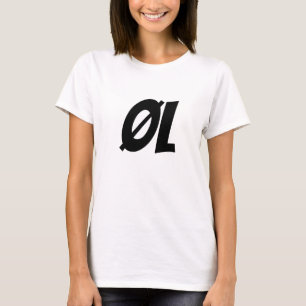 Bier, auf Norwegisch, Øl T-Shirt