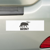 Bier? Autoaufkleber (Auf Auto)