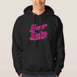 Bier-Babe Bier trinkendes Mädchen braucht ein Bie Hoodie