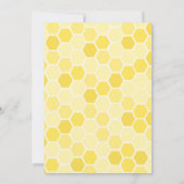 Bier Baby Dusche Bingo Spiel Einladung (Rückseite)