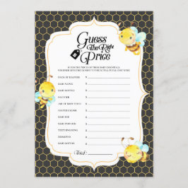 Bier Baby Dusche Preis Spiel Einladung