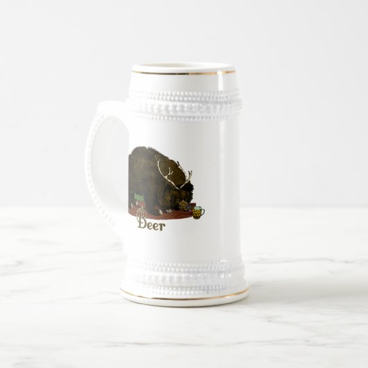 Bier-Bär Bierglas (Vorderseite Links)