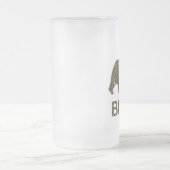 Bier Bär Hirsch Mattglas Bierglas (Mittel)