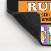 BIER Bar Pop Art INDIVIDUELLE NAME Mousepad (Ecke)