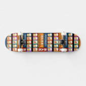 BIER Bar Pop Art INDIVIDUELLE NAME Skateboards (Horizontal)