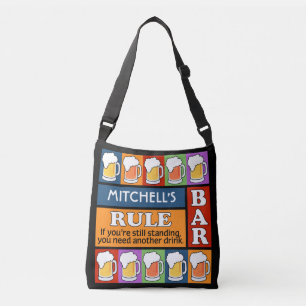 BIER Bar Pop Art individuelle Name Taschen