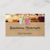 Bier | Barkeeper Visitenkarte (Vorderseite)