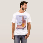 Bier-Bauch T-Shirt (Vorne ganz)