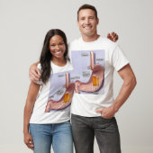 Bier-Bauch T-Shirt (Unisex)