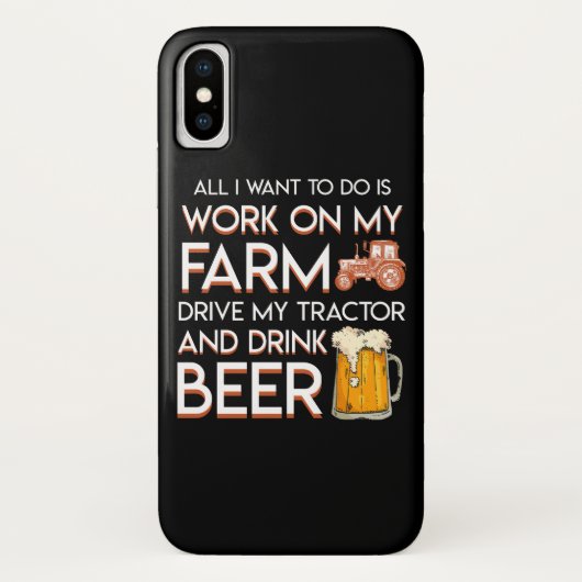 Bier-Bauer wollen Case-Mate iPhone Hülle (Rückseite)