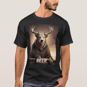 Bier Bear Deer T-Shirt