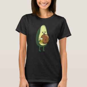 Bier Belly Avocado für Männer Frauen Guacamole 1 T-Shirt