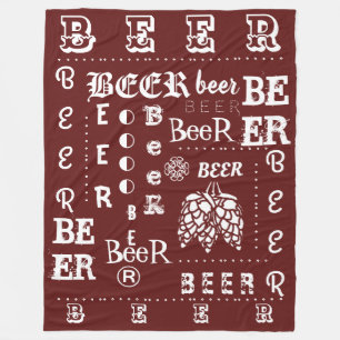 BIER BIER! FLEECEDECKE