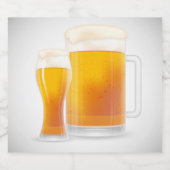 Bier Bierflaschenetikett (Einzelnes Label)