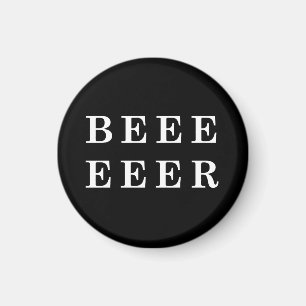 Bier, Bierliebhaber Design Magnet