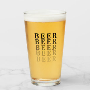 Bier, Bierliebhaber Glas