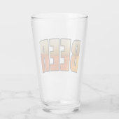 Bier, Bierliebhaber Glas (Rückseite)