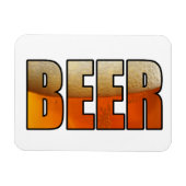 Bier, Bierliebhaber Magnet (Horizontal)