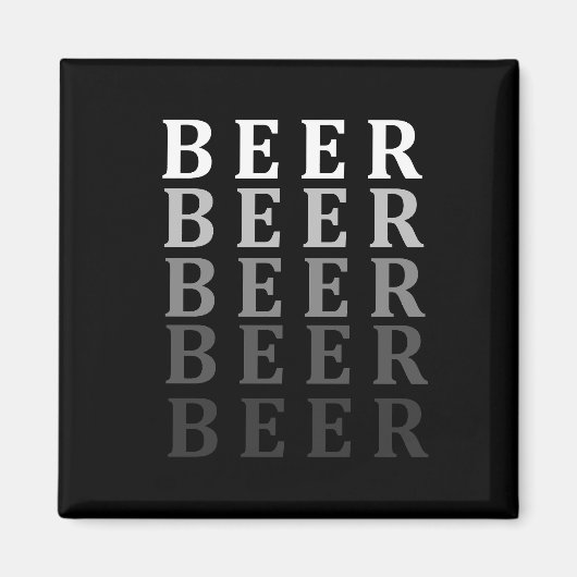Bier, Bierliebhaber Magnet (Vorne)