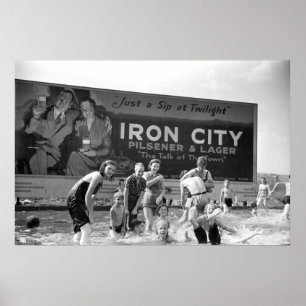 Bier Billboard, 1938 Poster