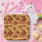 Bier Birthday Party Pappteller (Party)