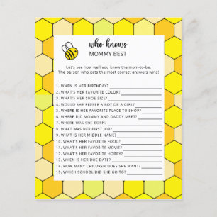 Bier Blütendusche, Wer kennt die Mama am besten