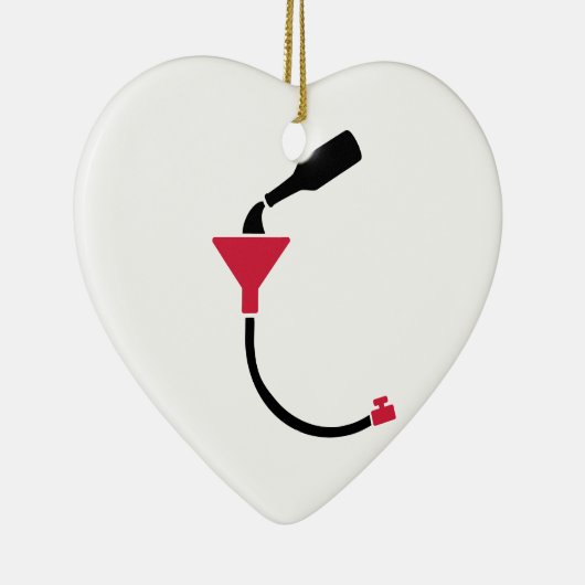 Bier Bong Keramikornament (Rechts)