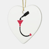 Bier Bong Keramikornament (Links)