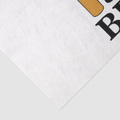 Bier Bottle Funny Beer Seidenpapier (Detail)