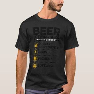 Bier-Brauführer im Notfall-Homebrewin T-Shirt