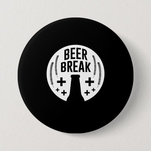 Bier Break Button (Vorderseite)