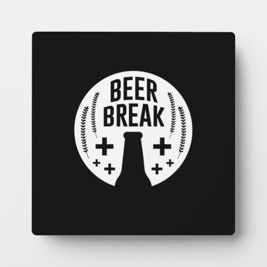 Bier Break Fotoplatte (Vorderseite)
