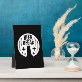 Bier Break Fotoplatte (Seite)