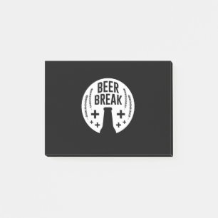 Bier Break Post-it Klebezettel