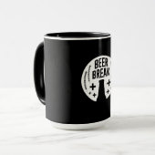 Bier Break Tasse (Vorderseite Links)